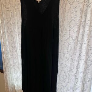 Terra & Sky Black Dress 2X